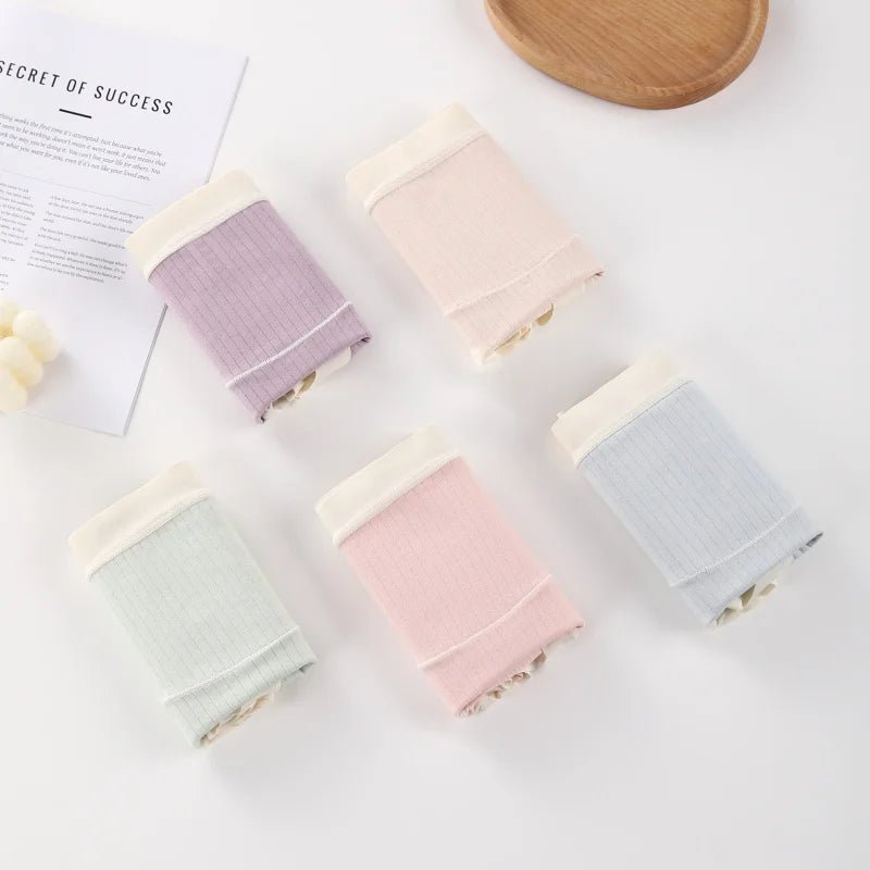 Lot de 3 Culottes Maternité Taille Haute — Coton & Élastane Respirant, Maintien Abdominal, M-XL