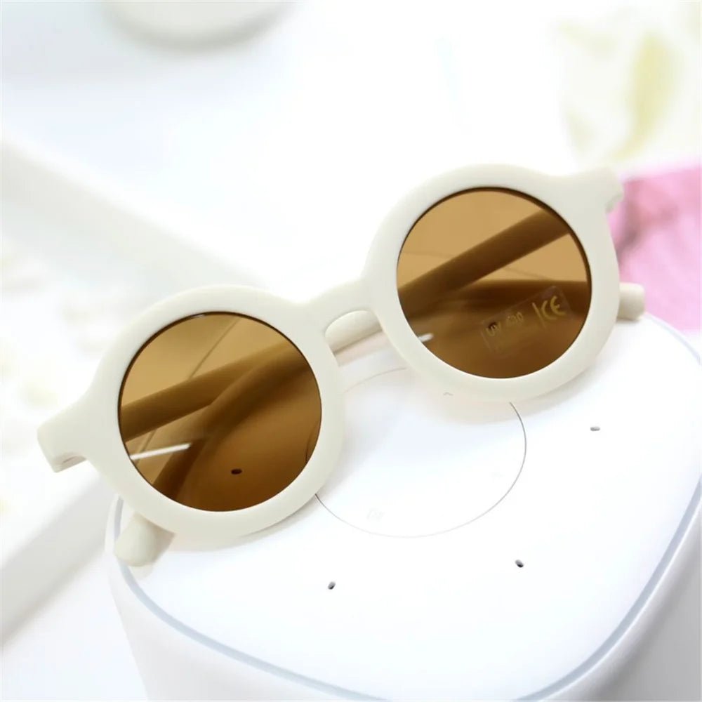 Lunettes de Soleil Bébé Enfant Tournesol – Incassables, Protection UV400, 0-4 Ans Fille Garçon
