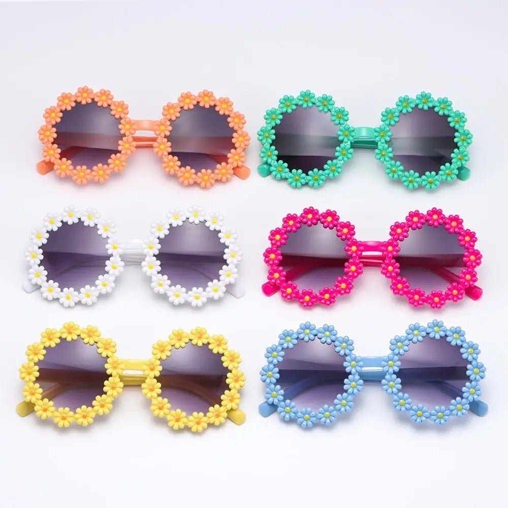 Lunettes de Soleil Tournesol Enfant – Protection UV Rondes Été | Garçon & Fille