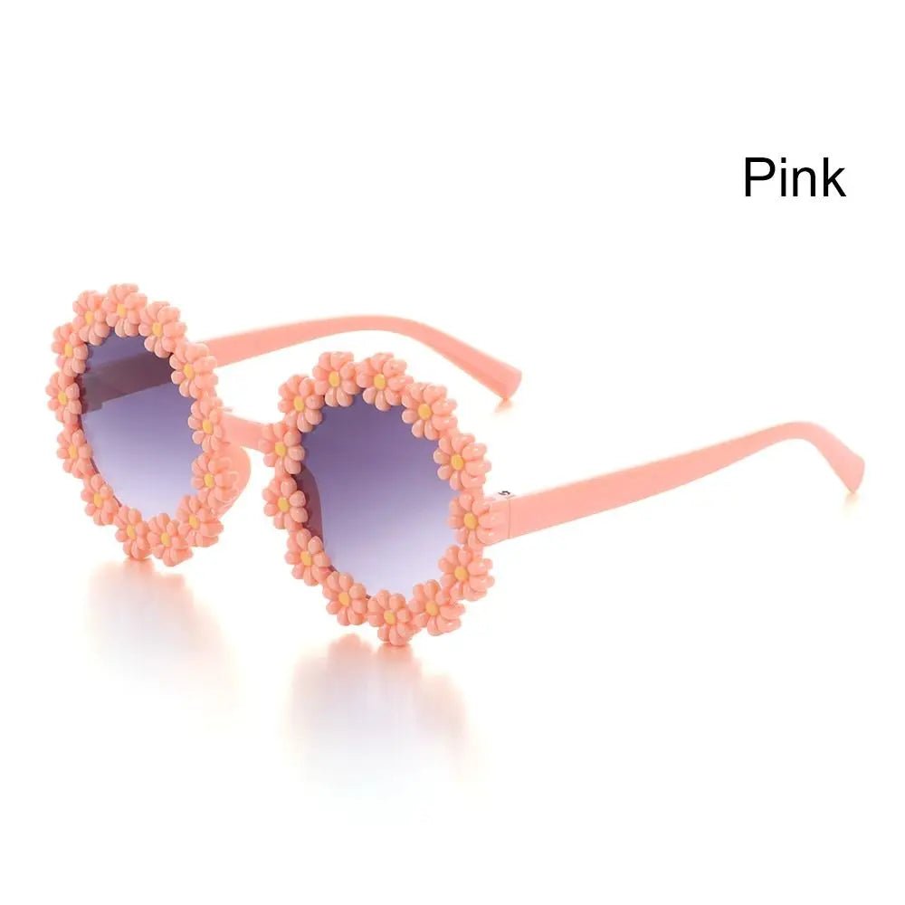 Lunettes de Soleil Tournesol Enfant – Protection UV Rondes Été | Garçon & Fille