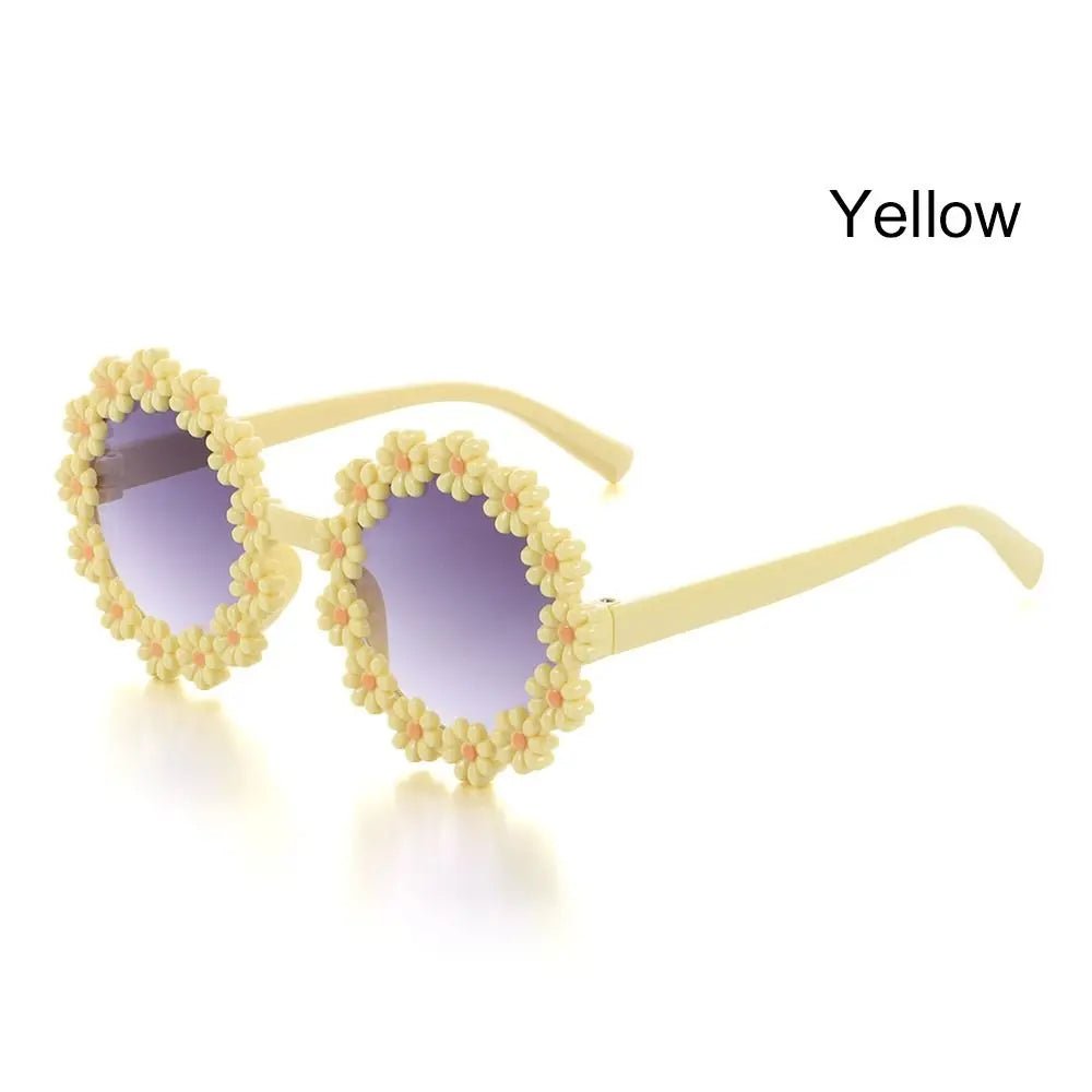 Lunettes de Soleil Tournesol Enfant – Protection UV Rondes Été | Garçon & Fille