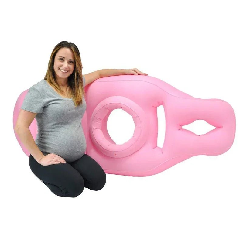 Matelas Gonflable Grossesse – Coussin de Yoga & Sommeil pour Femme Enceinte | Confort Maternité