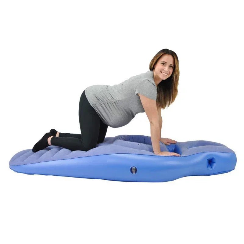Matelas Gonflable Grossesse – Coussin de Yoga & Sommeil pour Femme Enceinte | Confort Maternité