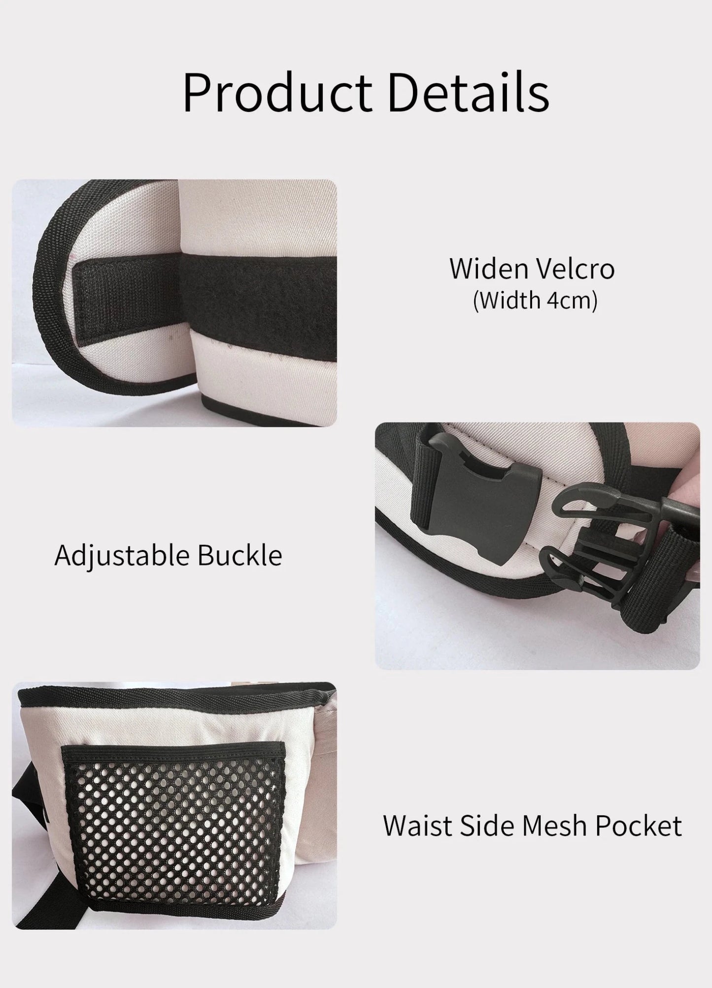 Porte-Bébé avec Siège de Hanche Ajustable – Ergonomique Physiologique Léger & Confortable | 9 Couleurs