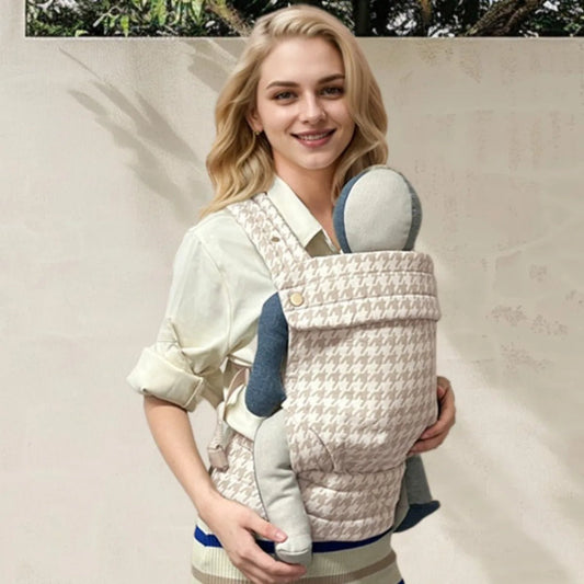 Porte-Bébé Ergonomique – Écharpe Respirante Multi-Positions 0-36 Mois | Coton Tout Saison