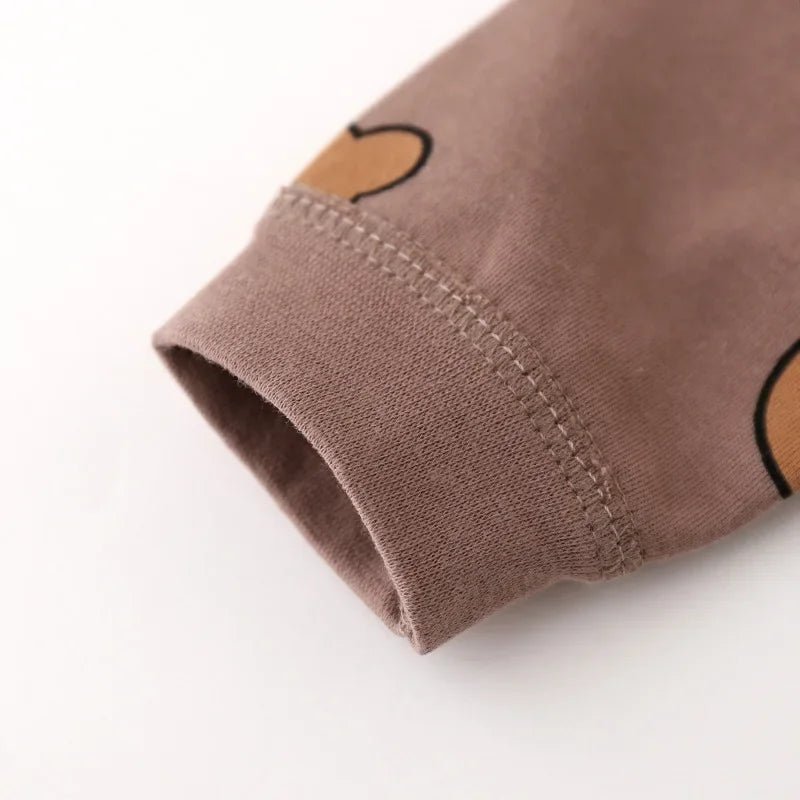 Pyjama Bébé 2 Pièces Coton — Haut Manches Longues & Pantalon, Unisexe Automne Hiver 3M-3 Ans