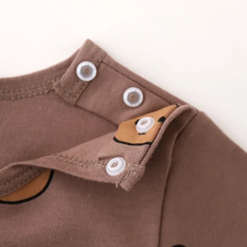 Pyjama Bébé 2 Pièces Coton — Haut Manches Longues & Pantalon, Unisexe Automne Hiver 3M-3 Ans