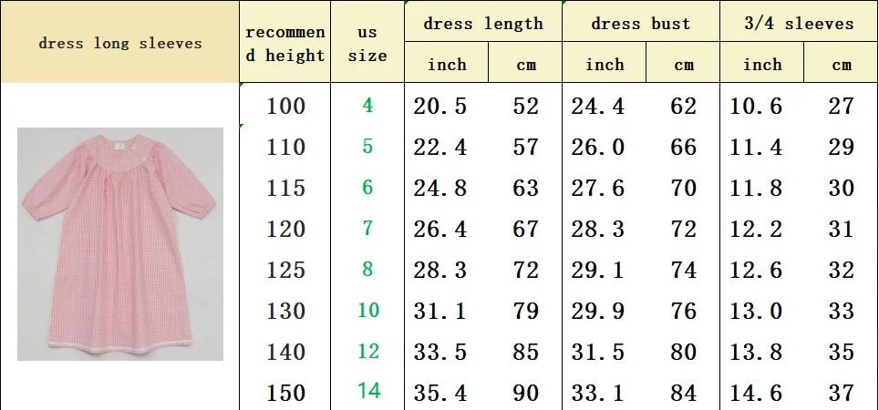 Baby Girl Gingham Dress – Matching Family Outfit for Boys & Girls Summer Ceremony