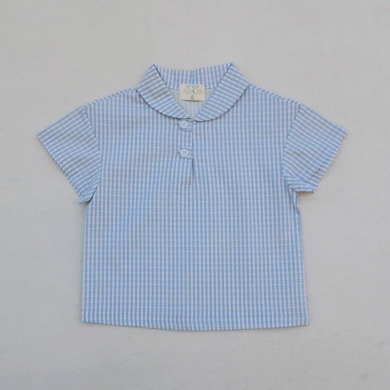 Baby Girl Gingham Dress – Matching Family Outfit for Boys & Girls Summer Ceremony