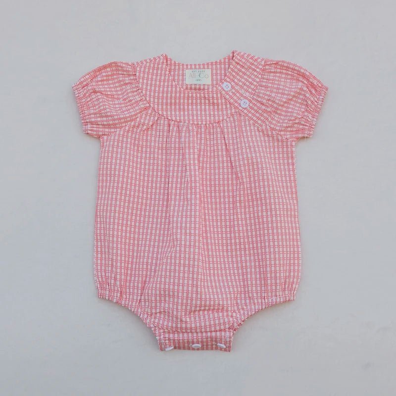 Robe Bébé Fille Carreaux Vichy – Tenue Assortie Famille Matchy Matchy Garçon & Fille Été Cérémonie