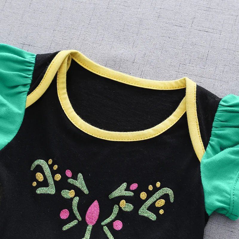 Robe Tutu Princesse Bébé Fille avec Bandeau – Tenue Anniversaire, Baptême & Cérémonie 3-18 Mois