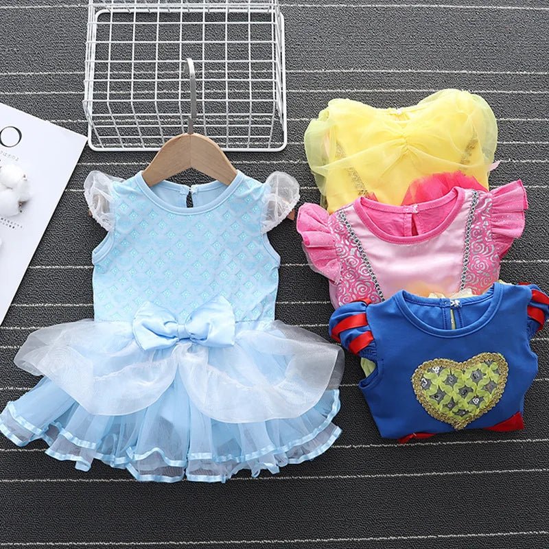 Baby Girls' Princess Tutu Dress with Headband – Birthday, Christening & Ceremony Outfit 3-18 Months