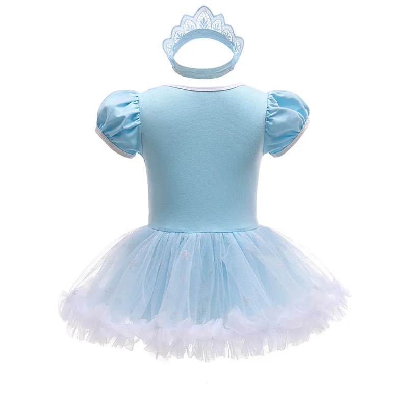 Baby Girls' Princess Tutu Dress with Headband – Birthday, Christening & Ceremony Outfit 3-18 Months