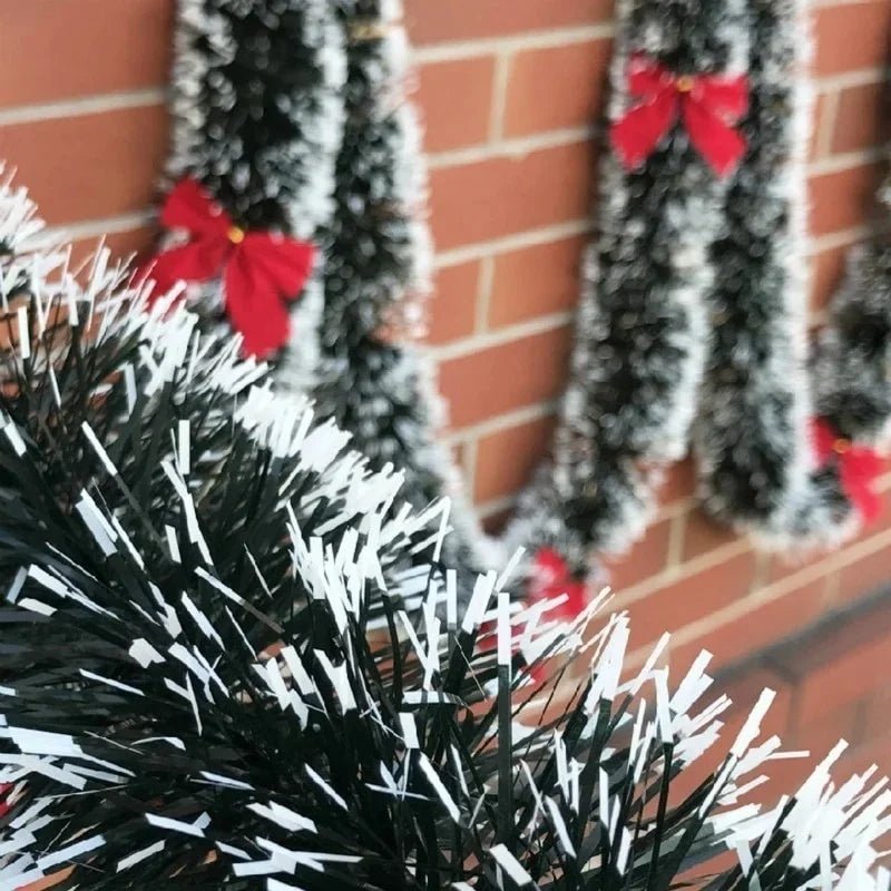 Ruban Décoratif Noël 2m – Boucle Sapin, Déco Table Mariage & Fêtes, Ornement Cuisine Bar 4 Coloris