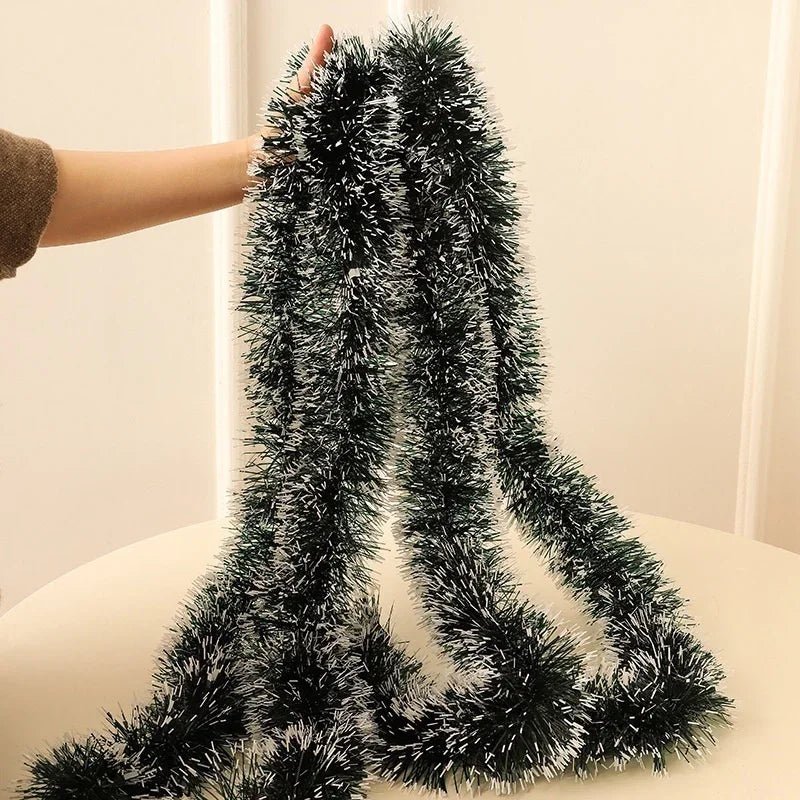 Ruban Décoratif Noël 2m – Boucle Sapin, Déco Table Mariage & Fêtes, Ornement Cuisine Bar 4 Coloris