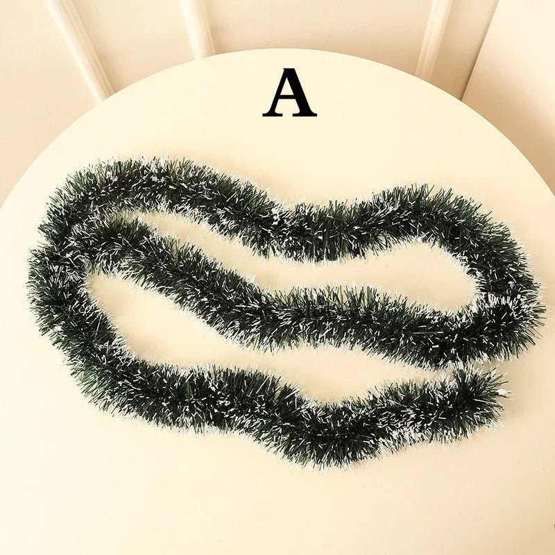 Ruban Décoratif Noël 2m – Boucle Sapin, Déco Table Mariage & Fêtes, Ornement Cuisine Bar 4 Coloris