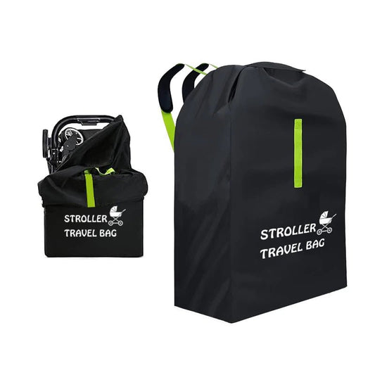 Sac de transport poussette imperméable – Format XL pliable avec bretelles