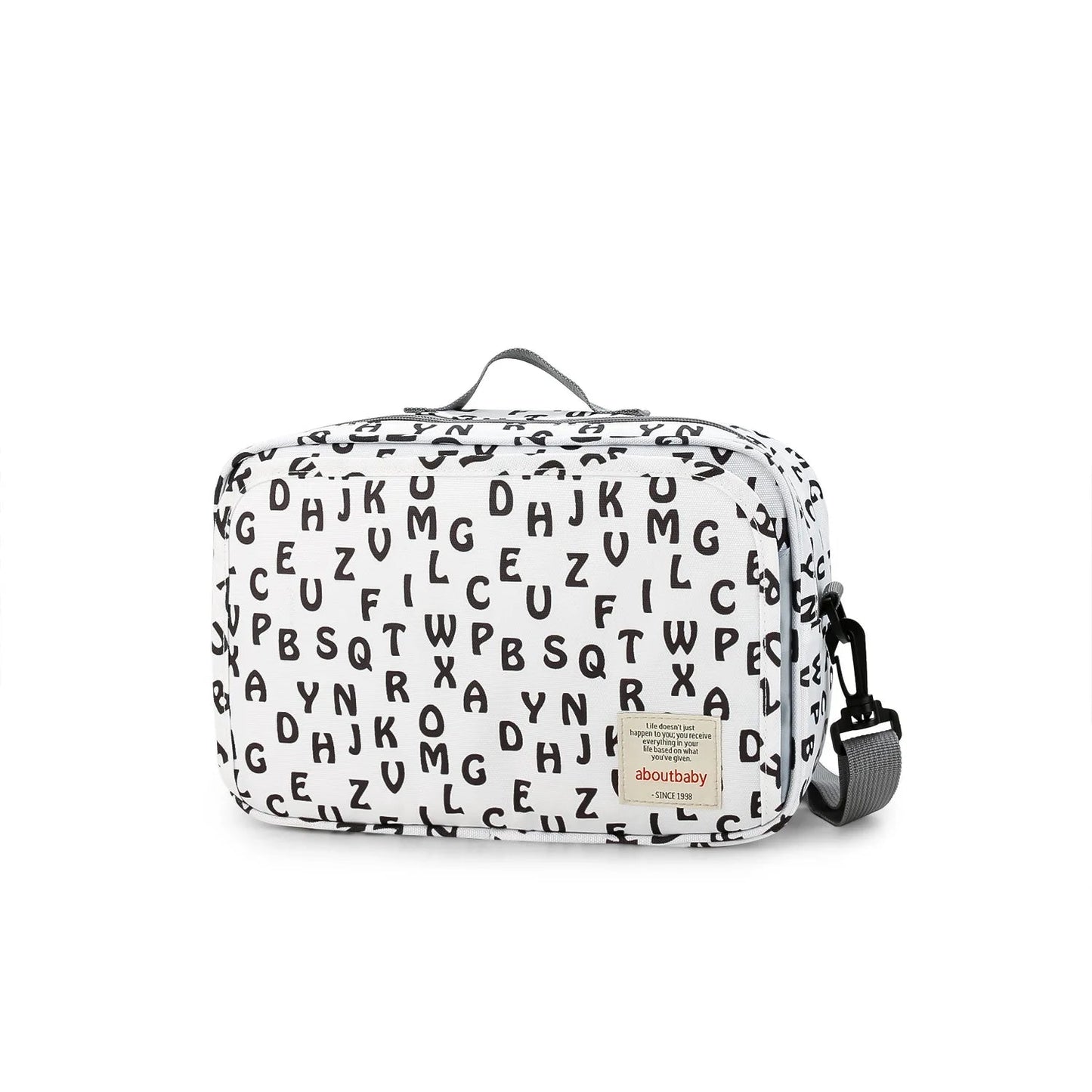 Sac Organisateur Imperméable pour Poussette Bébé – Léger, Multifonction, Grand Rangement avec Crochets et Sangle