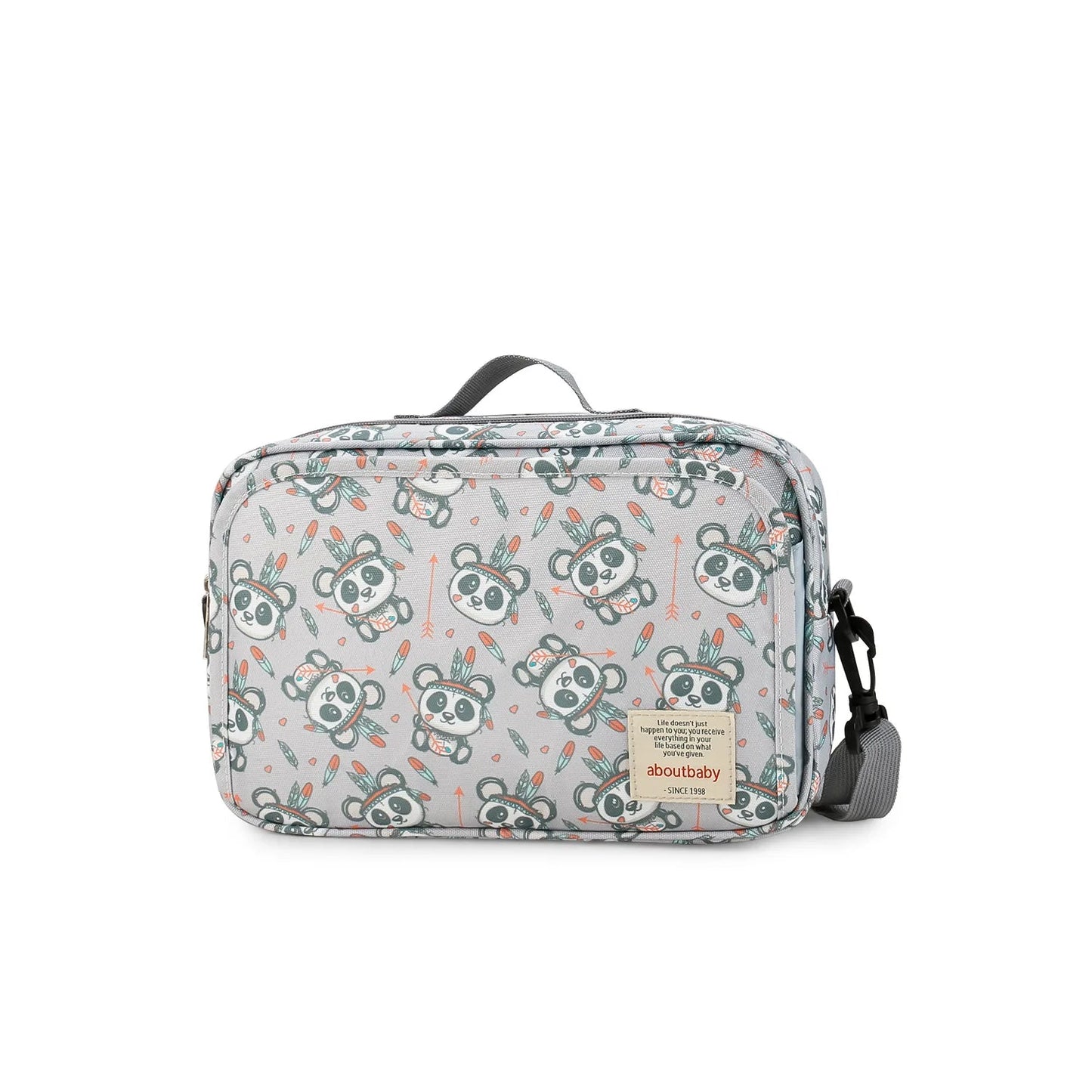 Sac Organisateur Imperméable pour Poussette Bébé – Léger, Multifonction, Grand Rangement avec Crochets et Sangle