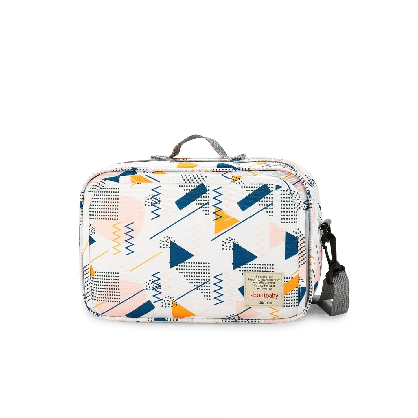 Sac Organisateur Imperméable pour Poussette Bébé – Léger, Multifonction, Grand Rangement avec Crochets et Sangle
