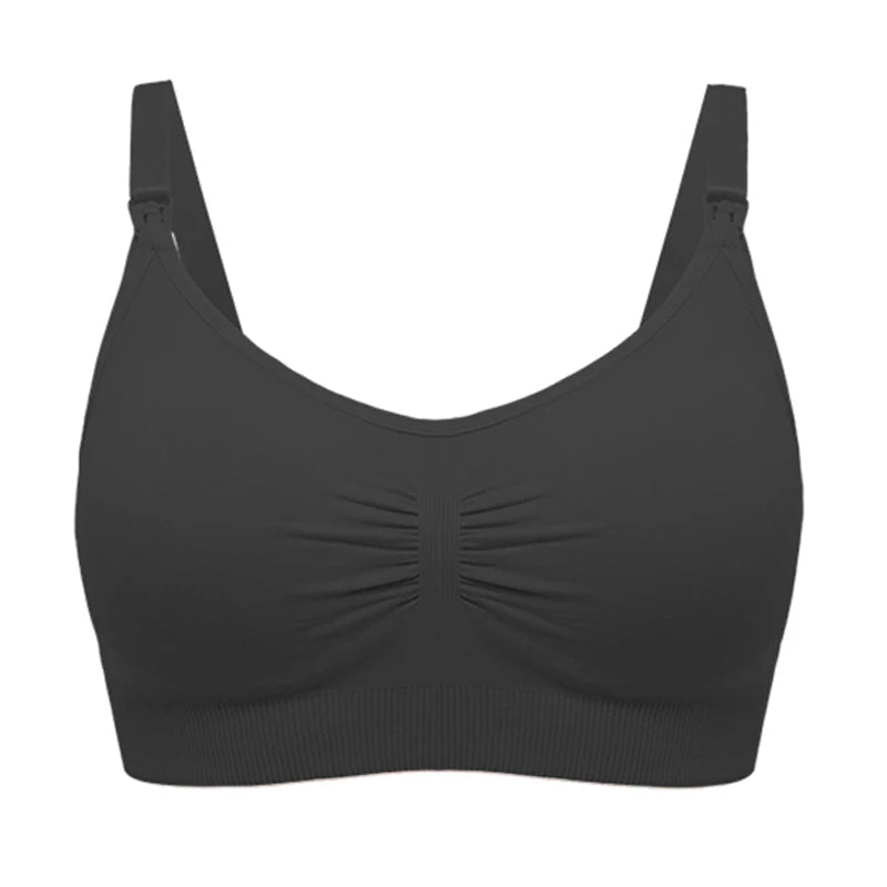 Soutien-Gorge Allaitement Grande Taille Push-Up – Brassière Sans Coutures Forte Poitrine Respirante | Maternité Inclusive