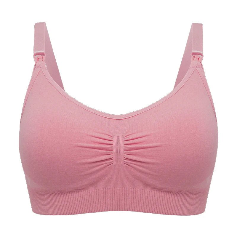 Soutien-Gorge Allaitement Grande Taille Push-Up – Brassière Sans Coutures Forte Poitrine Respirante | Maternité Inclusive