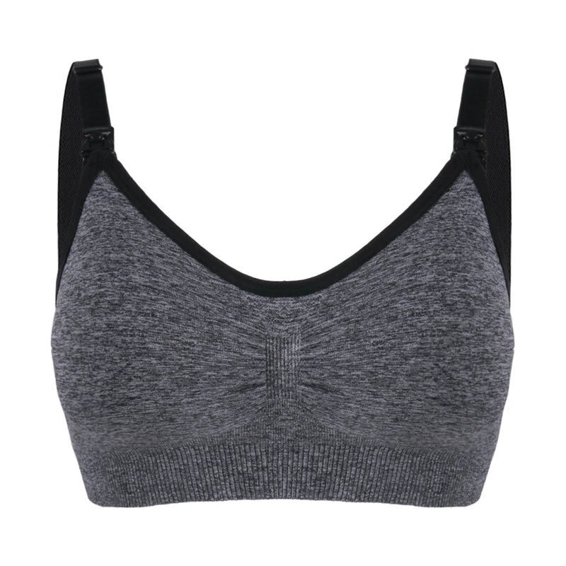 Soutien-Gorge Allaitement Grande Taille Push-Up – Brassière Sans Coutures Forte Poitrine Respirante | Maternité Inclusive