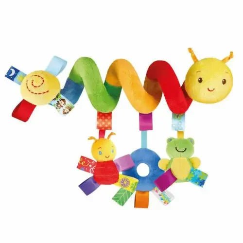 Musical Spiral Baby Toy – Cot Crib Stroller Car Seat Developmental Toy, Rattle Boy Girl