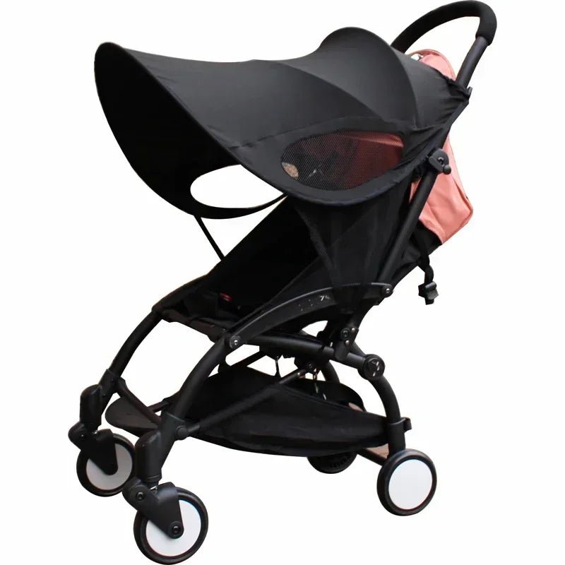Pare-soleil poussette bébé universel – anti-UV, imperméable & coupe-vent