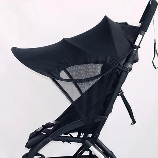 Pare-soleil poussette bébé universel – anti-UV, imperméable & coupe-vent