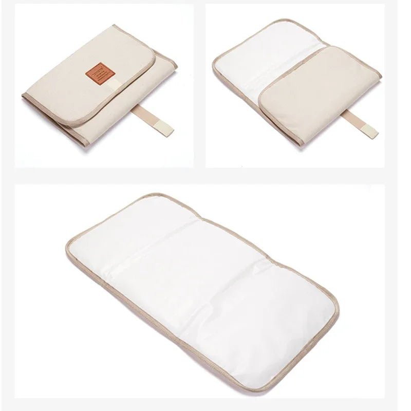 Tapis à Langer Portable Pliable Imperméable – Lavable & Compact | Voyage & Maison | 6 Couleurs